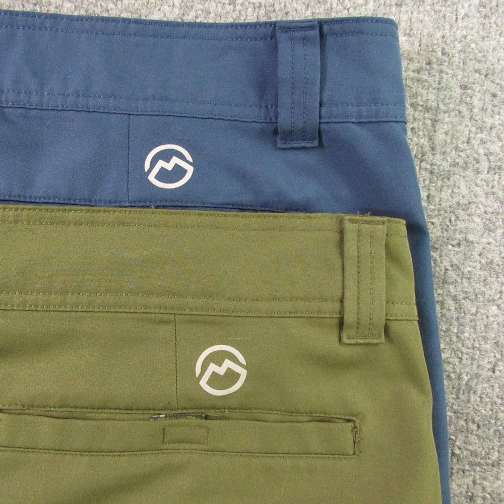 Magellan Shorts Mens 44x9 Blue Green Outdoors Fish Gear Water Repellent Lot of 2 - Picture 7 of 16